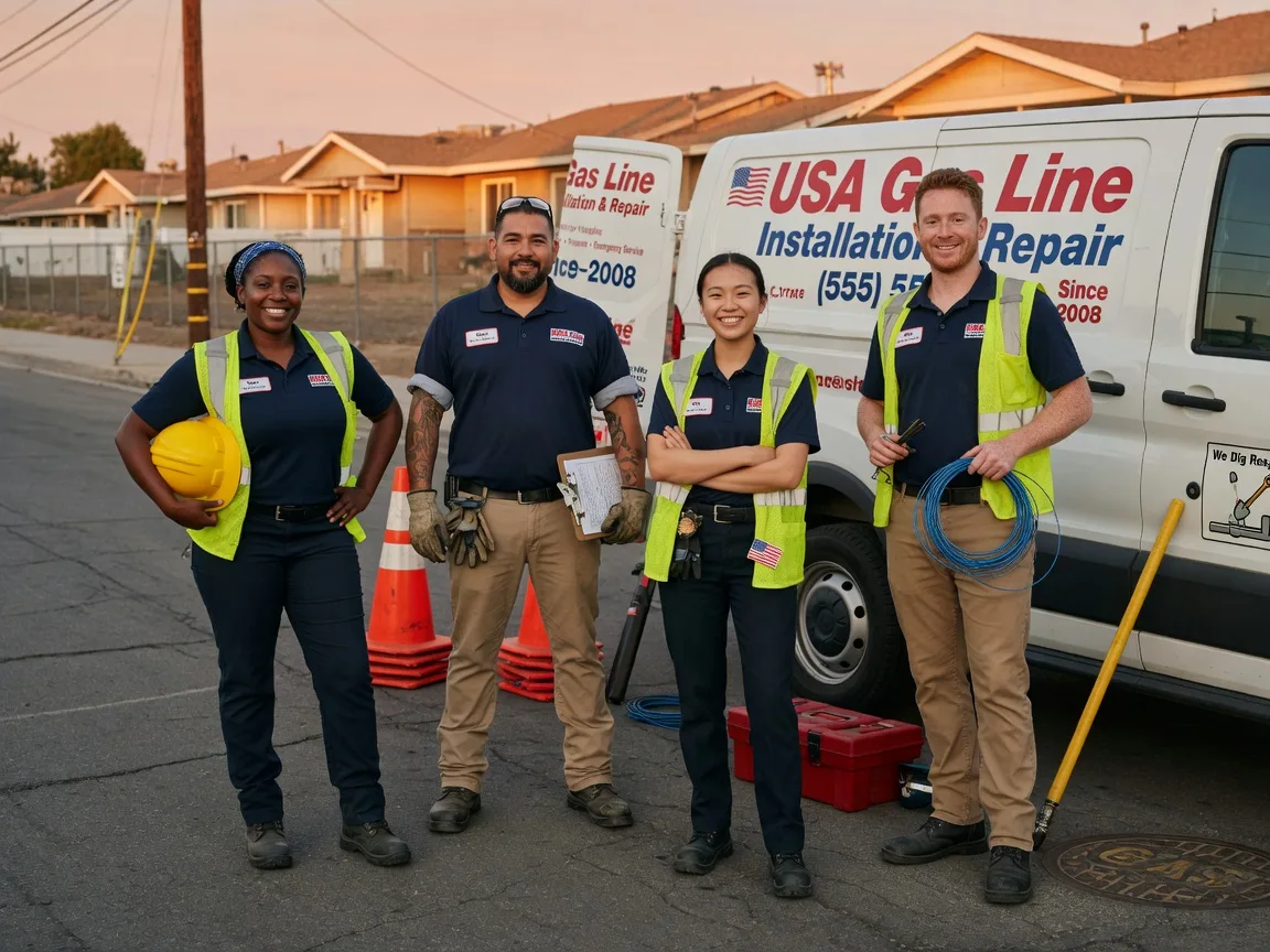 Gas Line Installation company in Oak Hill, AL